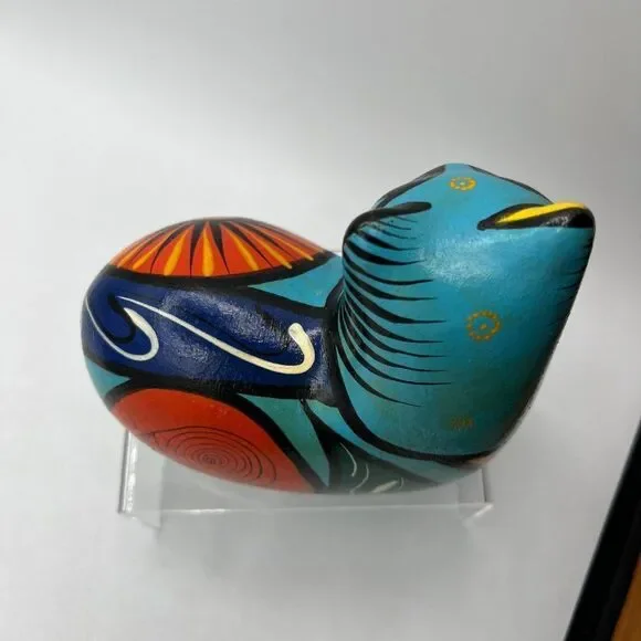 Vintage Puerto Vallarte 1990 Art Deco Cool Mexican Cat Ceramic Home Decor - Picture 6 of 13